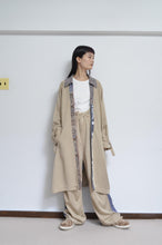 画像をギャラリービューアに読み込む, ROBE TRENCH COAT_TENCEL (01/BEG)
