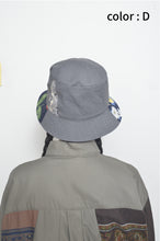 画像をギャラリービューアに読み込む, CUT AND CONNECTED TWILL BUCKET HAT