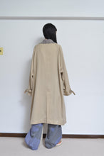 画像をギャラリービューアに読み込む, ROBE TRENCH COAT_TENCEL (01/BEG)