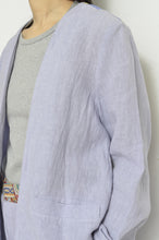 Load image into Gallery viewer, NO-COLLAR JK_LINEN 00/PURPLE