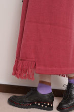 Load image into Gallery viewer, MUFFLER WRAP SKIRT/ROSE