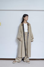 画像をギャラリービューアに読み込む, ROBE TRENCH COAT_TENCEL (02/BEG)