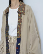 画像をギャラリービューアに読み込む, ROBE TRENCH COAT_TENCEL (02/BEG)