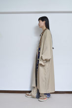 画像をギャラリービューアに読み込む, ROBE TRENCH COAT_TENCEL (02/BEG)