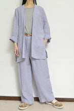 Load image into Gallery viewer, NO-COLLAR JK_LINEN 00/PURPLE