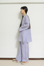 Load image into Gallery viewer, NO-COLLAR JK_LINEN 01/PURPLE