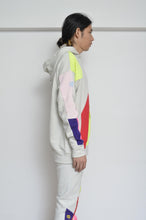 Load image into Gallery viewer, CUT AND CONNECTED BACKPILE HOODIE / CRAZY