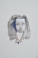 Load image into Gallery viewer, SCARF CUSHION FLAME/PICASSO_04