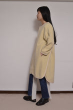 Load image into Gallery viewer, WOOL MOSSA FLAPS COAT/YELLOW_02