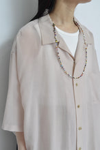 Load image into Gallery viewer, OPEN COLLAR SH_LONG_VOILE(02/BEG*PARASOL)