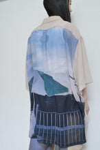 Load image into Gallery viewer, OPEN COLLAR SH_LONG_VOILE(02/BEG*PARASOL)