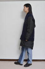 Load image into Gallery viewer, REMIX MELTON LAYER STADIUM JACKET/NAV/01