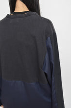 Load image into Gallery viewer, SWITCHING TEE OP_DARK*NAVY / B