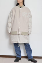 Load image into Gallery viewer, REMIX MELTON LAYER STADIUM JACKET(PRINT)/BEG/Mi/02
