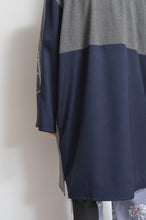 Load image into Gallery viewer, SWITCHING TEE OP_DARK*NAVY / A