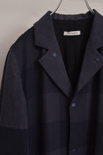 画像をギャラリービューアに読み込む, BLOCK CHECK TENCEL LONG COAT