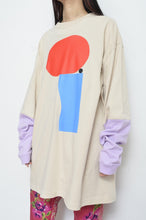 画像をギャラリービューアに読み込む, SWITCHING SLEEVE L/S T_ 01 / BEIGE*Mi