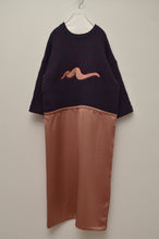Load image into Gallery viewer, nyoroli KNIT*SATIN OP / TERRACO_00