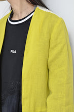 Load image into Gallery viewer, NO-COLLAR JK_LINEN 00/YELLOW