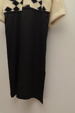 Load image into Gallery viewer, nyoroli KNIT*SATIN OP / BLK_00