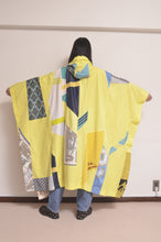 Load image into Gallery viewer, CUT AND CONNECTED C/C/L PONCHO / NEON YELLOW