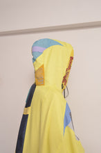 Load image into Gallery viewer, CUT AND CONNECTED C/C/L PONCHO / NEON YELLOW