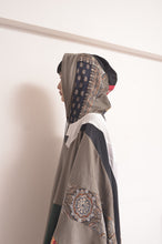 Load image into Gallery viewer, CUT AND CONNECTED C/C/L PONCHO / KHAKI