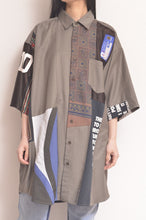 Load image into Gallery viewer, CUT AND CONNECTED C/C/LS/S SH / KHAKI_001