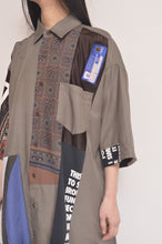Load image into Gallery viewer, CUT AND CONNECTED C/C/LS/S SH / KHAKI_001