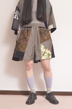 Load image into Gallery viewer, CUT AND CONNECTED C/C/L SHORTS /KHAKI