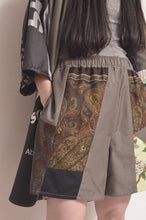 Load image into Gallery viewer, CUT AND CONNECTED C/C/L SHORTS /KHAKI