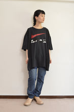 Load image into Gallery viewer, nyoroli TAPE TEE_BLK_02