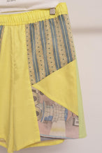 Load image into Gallery viewer, CUT AND CONNECTED C/C/L SHORTS / NEON YELLOW