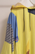 Load image into Gallery viewer, CUT AND CONNECTED C/C/L PONCHO / NEON YELLOW