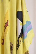Load image into Gallery viewer, CUT AND CONNECTED C/C/L PONCHO / NEON YELLOW