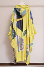 Load image into Gallery viewer, CUT AND CONNECTED C/C/L PONCHO / NEON YELLOW