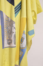 Load image into Gallery viewer, CUT AND CONNECTED C/C/L PONCHO / NEON YELLOW