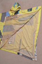 Load image into Gallery viewer, CUT AND CONNECTED C/C/L PONCHO / NEON YELLOW