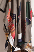 Load image into Gallery viewer, CUT AND CONNECTED C/C/L PONCHO / KHAKI