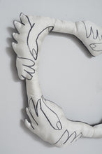 Load image into Gallery viewer, SCARF CUSHION FLAME/PICASSO_03