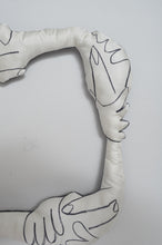 Load image into Gallery viewer, SCARF CUSHION FLAME/PICASSO_03