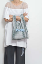 Load image into Gallery viewer, CHECK CONVINI-BAG_fab-graff/GREEN CHECK
