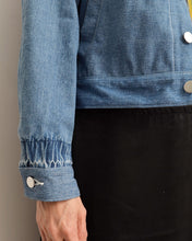 画像をギャラリービューアに読み込む, PANEL DENIM BLOUSON/毎日だ/01 size A
