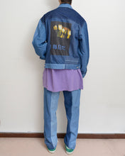 画像をギャラリービューアに読み込む, PANEL DENIM BLOUSON/毎日だ/02 size A
