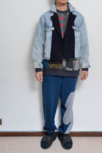 画像をギャラリービューアに読み込む, your right things/BONUS TRUCK出品中12/7まで:DENIM * MELTON BLOUSON_NAVY_MIND GAME
