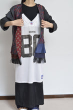 Load image into Gallery viewer, [your right things 代官山 蔦屋書店出品中]SCARF-LINED FRINGE JK/01

