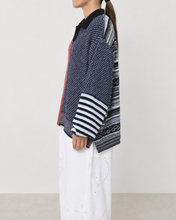 画像をギャラリービューアに読み込む, PANEL L/S POLO / SUMMER KNIT/02 size_A
