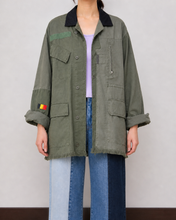 Load image into Gallery viewer, FRAGMENT MILITARY SHIRT (YIN &amp; YANG SLEEVE)/02 size_B
