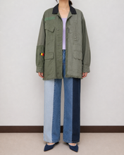 Load image into Gallery viewer, FRAGMENT MILITARY SHIRT (YIN &amp; YANG SLEEVE)/02 size_B
