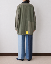 Load image into Gallery viewer, FRAGMENT MILITARY SHIRT (YIN &amp; YANG SLEEVE)/02 size_B
